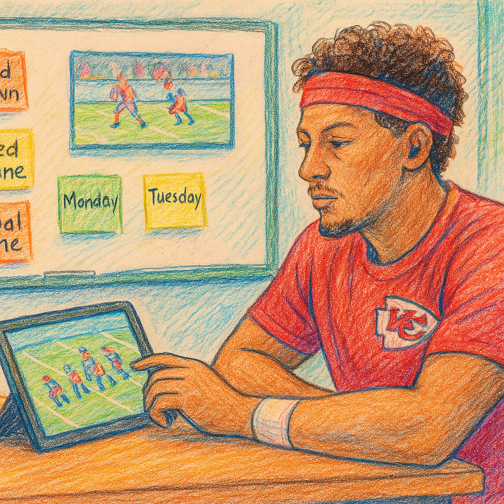 Patrick Mahomes Weekly Film Routine Explained