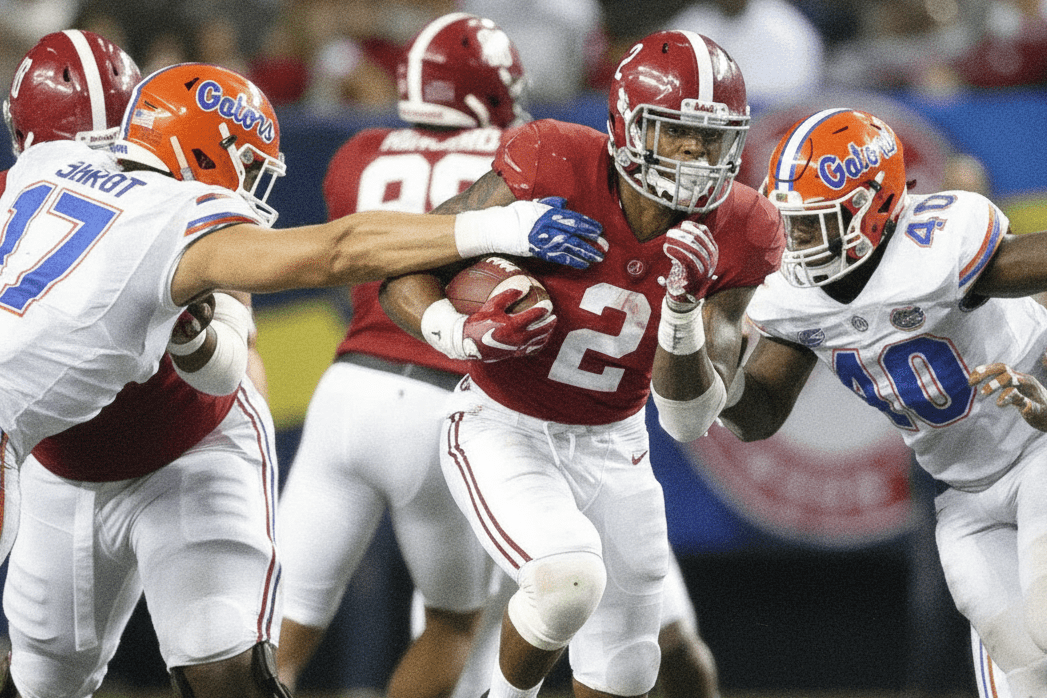 Alabama Florida rivalry and the NFL stars it forged