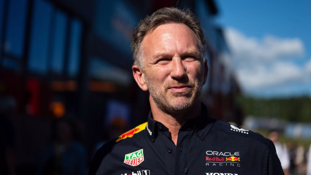 Christian Horner leading Red Bull F1 team