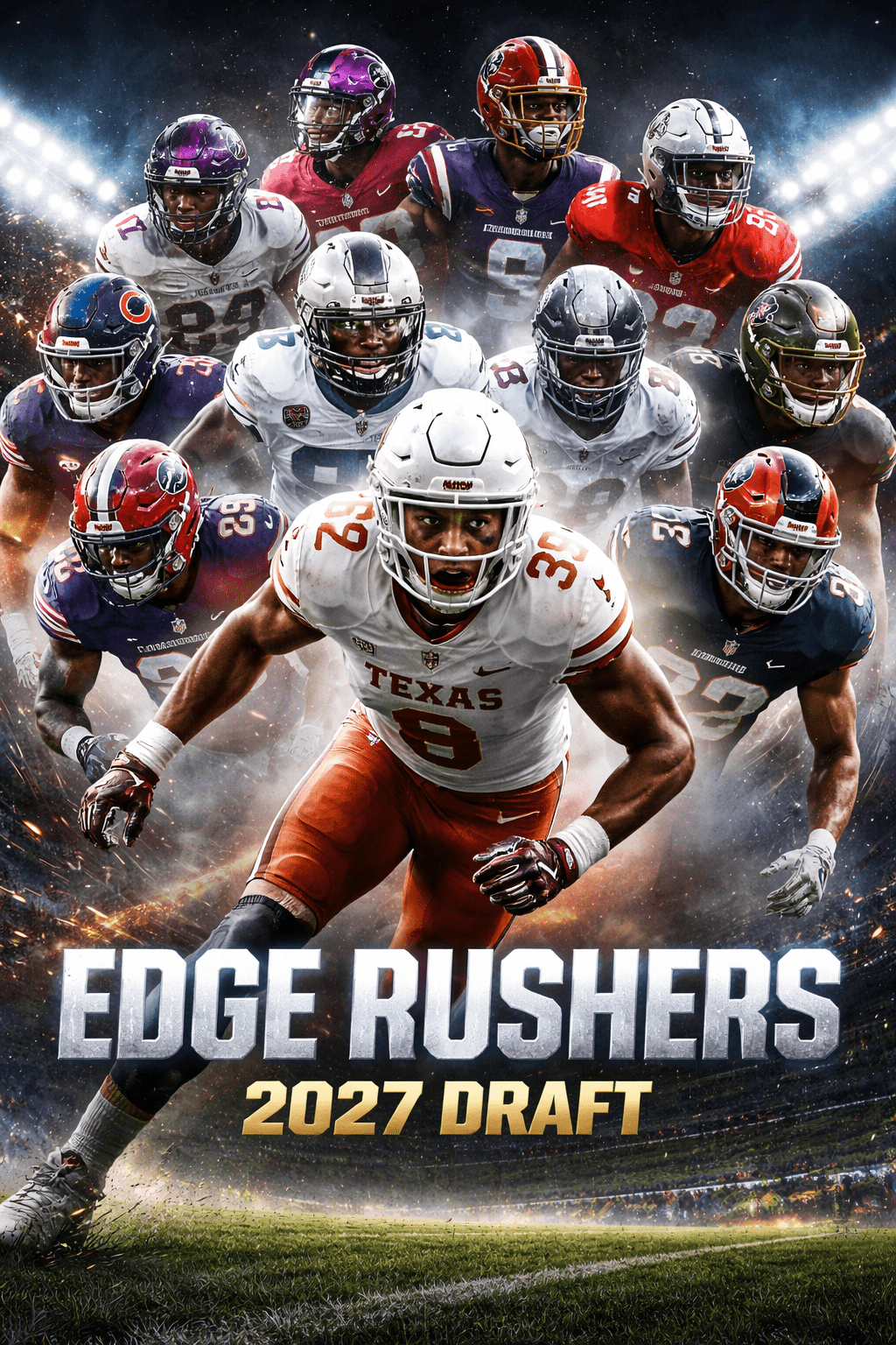 Edge Rushers in College Football to Watch for 2027