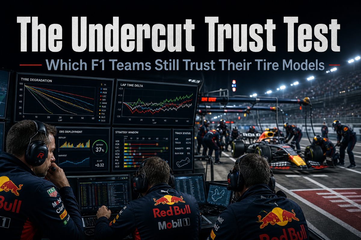 The Undercut Trust Test: F1 Tire Model Rankings